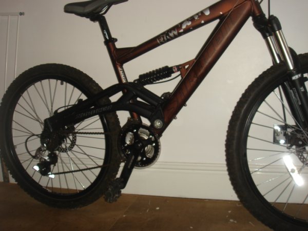 saracen raw 2 mountain bike