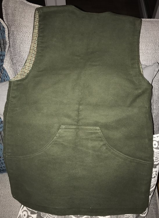 X small moleskin shooting vest - Other Sales - Pigeon Watch Forums