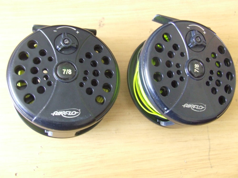 pair Airflo fly reels #7/8 with line - Other Sales - Pigeon Watch
