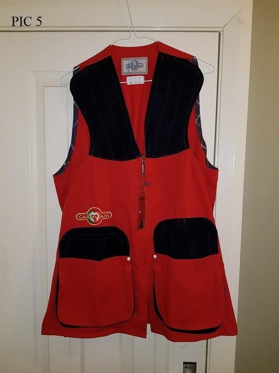 New castellani skeet vest ambidextrous uk size 48 with tags - Other ...