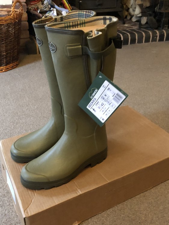 Pair of le chameau wellingtons size 6 - Other Sales - Pigeon Watch Forums