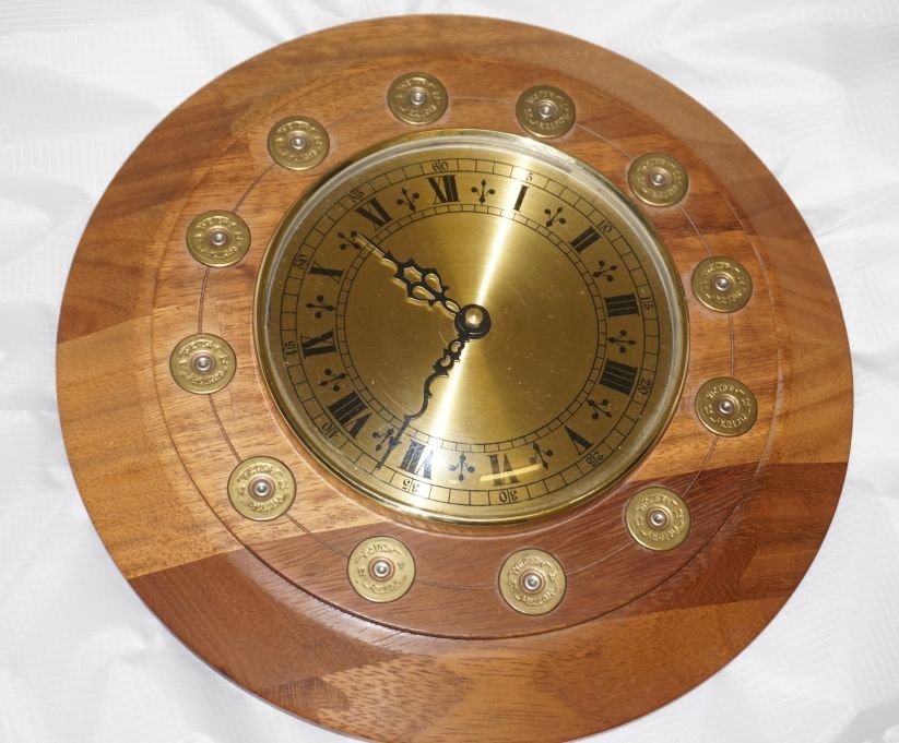 Wood Turned Wall Clock Other Sales Pigeon Watch Forums