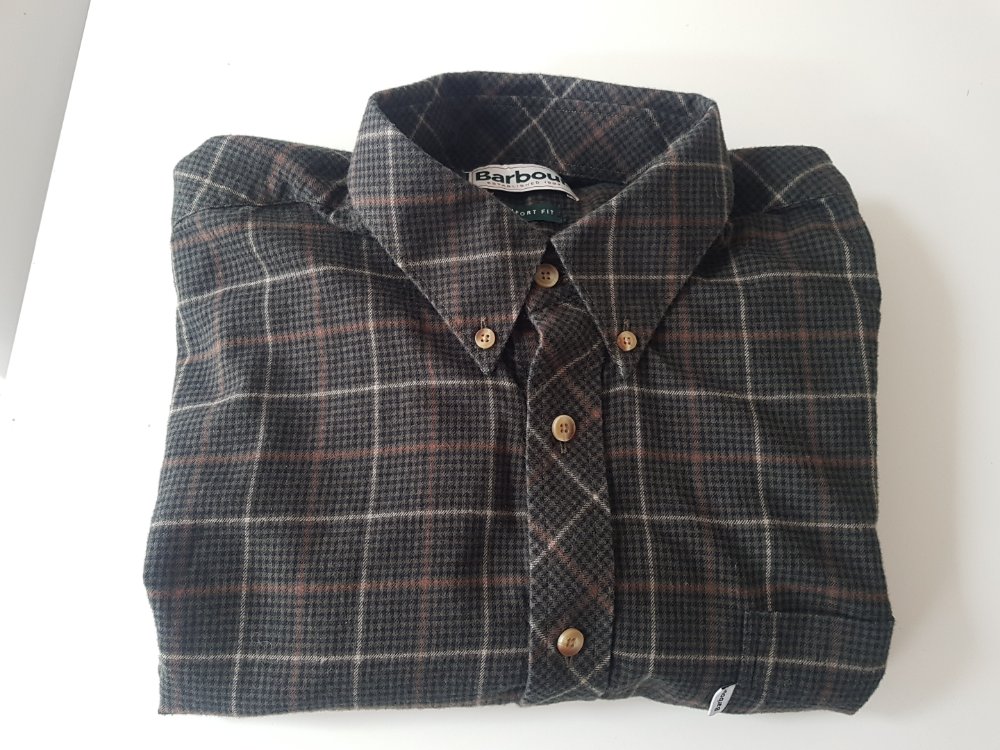 Barbour warwick olive shirt - Other Sales - Pigeon Watch Forums