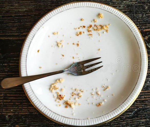 conceptual-image-end-holiday-empty-plate-crumbs-fork-111542576.jpg