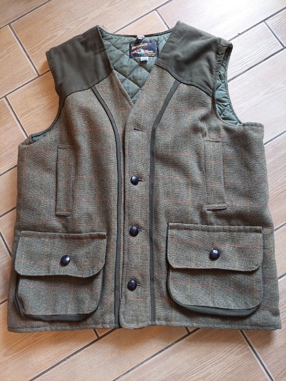 Tweed Shooting Gilet in very good condition for sale - Other Sales ...