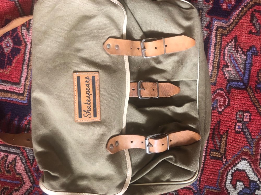Vintage 'ish Shakespeare Fishing Bag with Liner - Other Sales