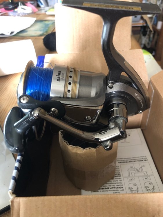 Daiwa Procaster X Boxed Spare Spool And Line Other Sales Pigeon