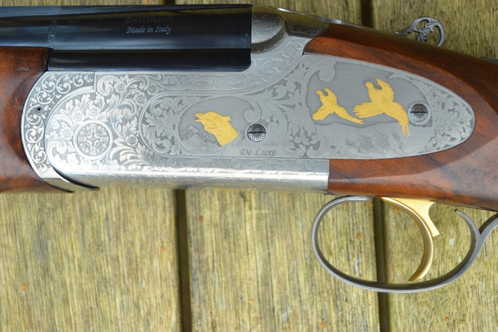 Bettinsoli Diamond De Luxe Sideplate 12 Bore Over And Under Multichoke ...