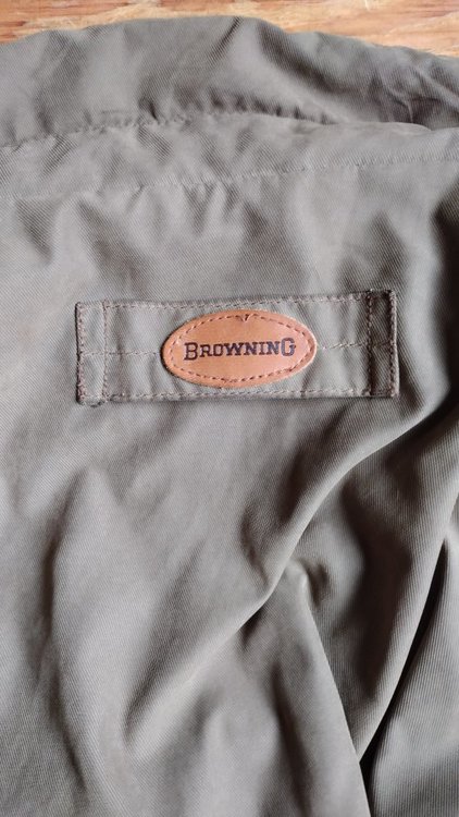Browning shooting jacket - Other Sales - Pigeon Watch Forums